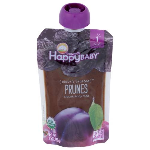 Happy Baby Organic Prunes Stage 1 Pouch