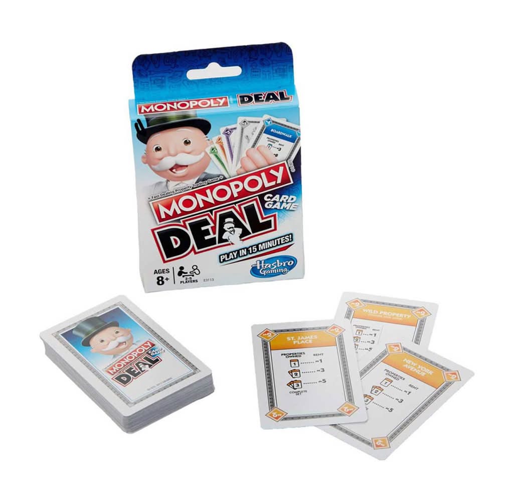 Hasbro Card Game Monopoly Deal 1 Ea
