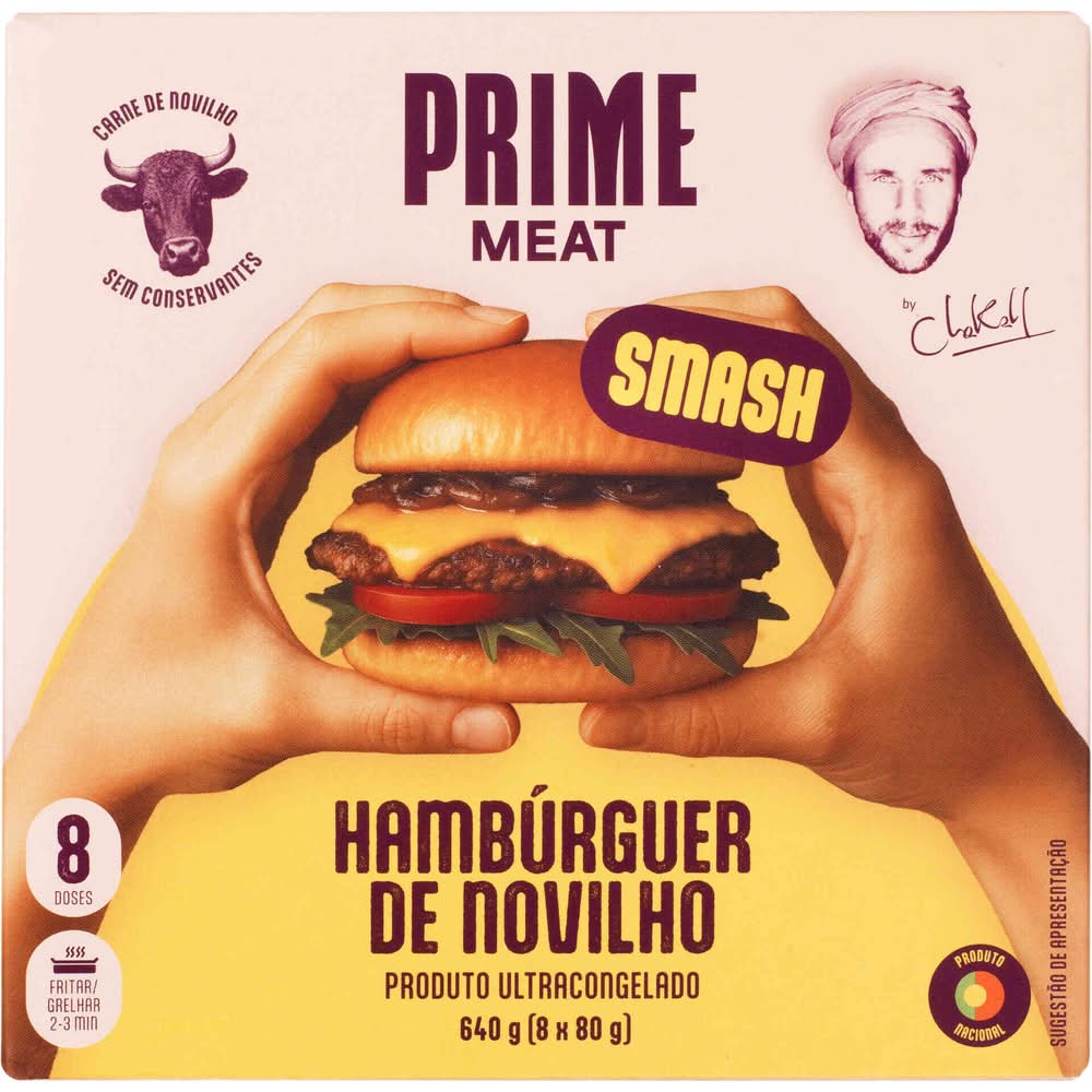 Smash Burger Novilho Prime Eat (emb. 640 gr)
