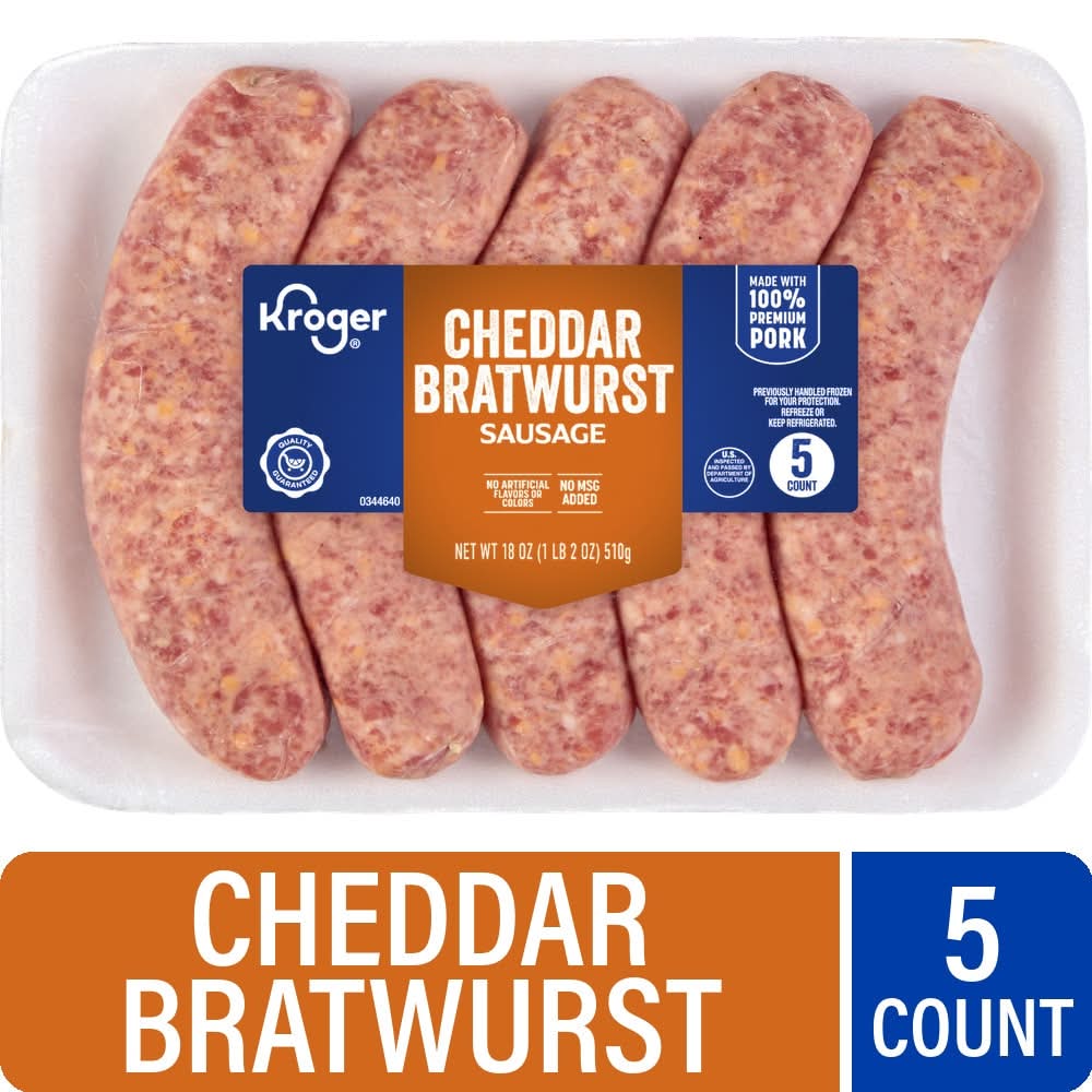 Kroger® Cheddar Bratwurst