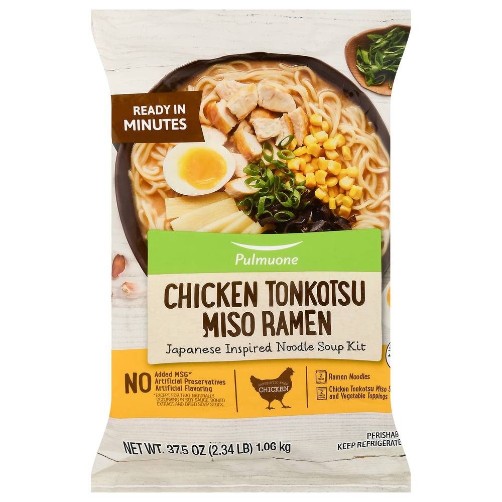 Pulmuone Japanese Inspired Chicken Tonkotsu Miso Ramen (2.34 lbs)