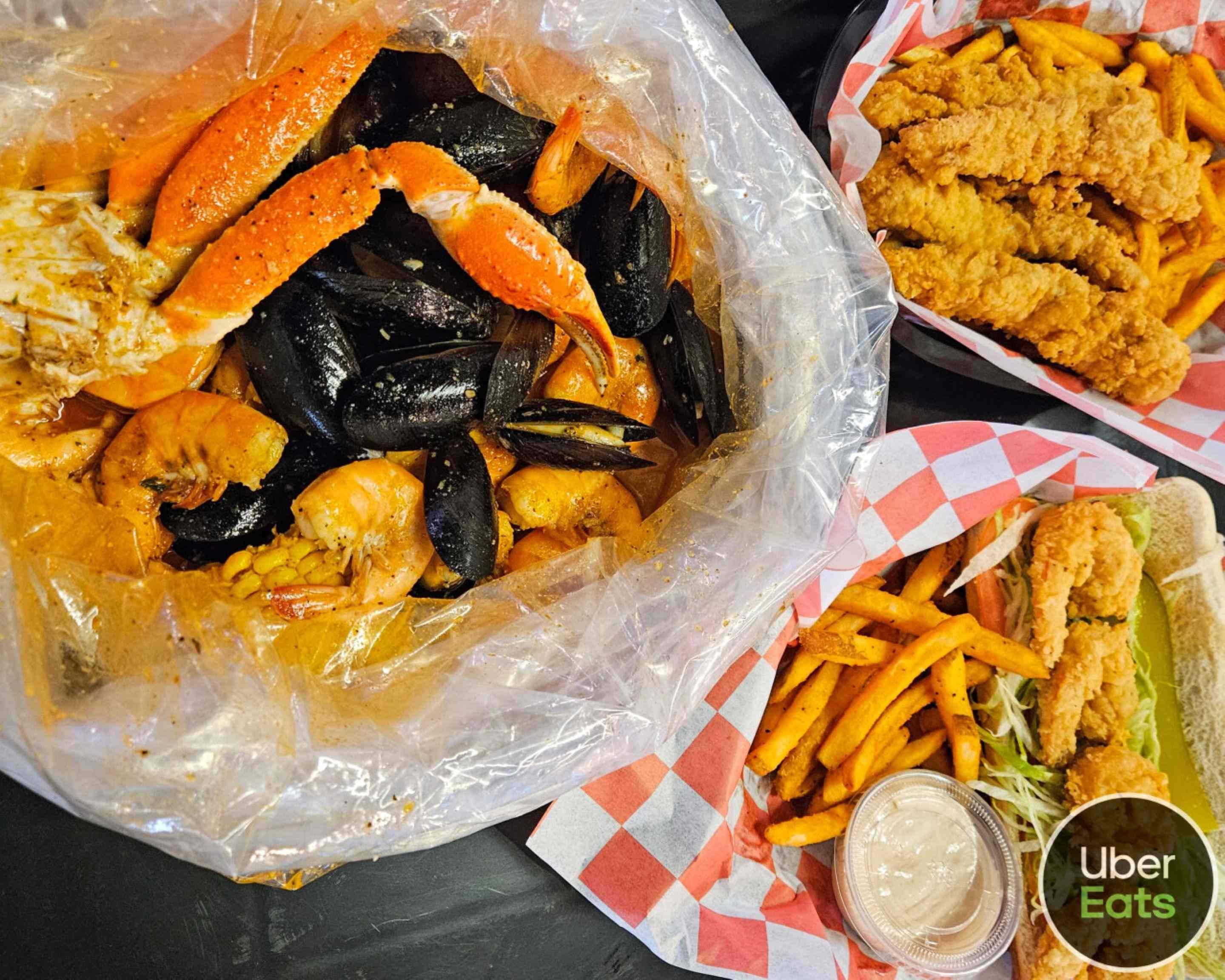 Order Red Crab Juicy Seafood Menu Delivery in Brockton Menu & Prices