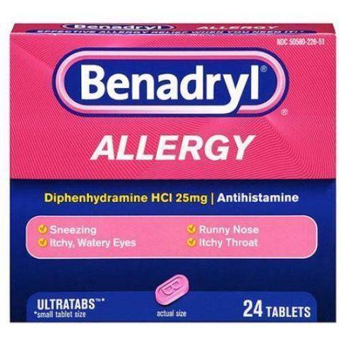 Benadryl Ultra 24 Count