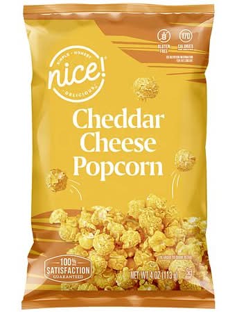 Nice! Popcorn, Cheddar Cheese (4 oz)