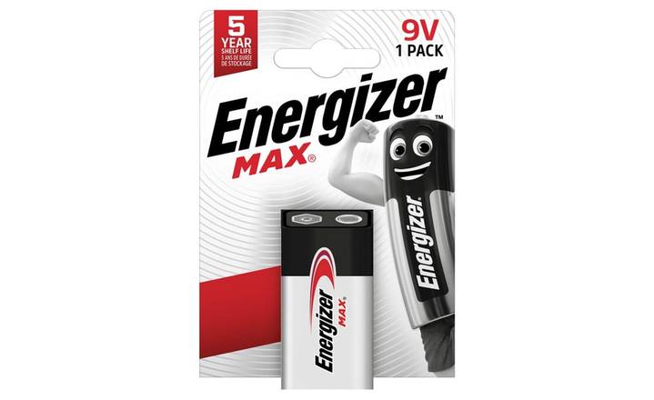 Energizer Max 9V Battery (385557)