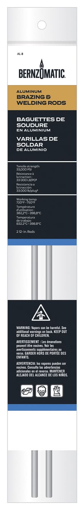 Bernzomatic 1/8-in Brazing All position 1.6 oz