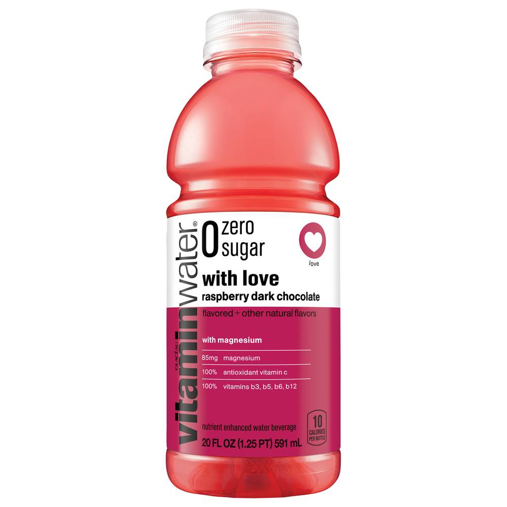 Vitaminwater Love Raspberry Dark Chocolate Drink (20 fl oz)