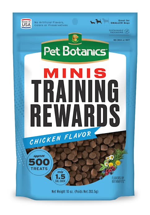 Pet Botanics Training Rewards Chicken Mini Soft & Chewy Dog Treats, 10 oz.
