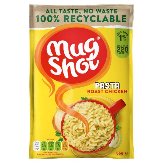 Mug Shot Flavoursome Roast Chicken Pasta (55g)