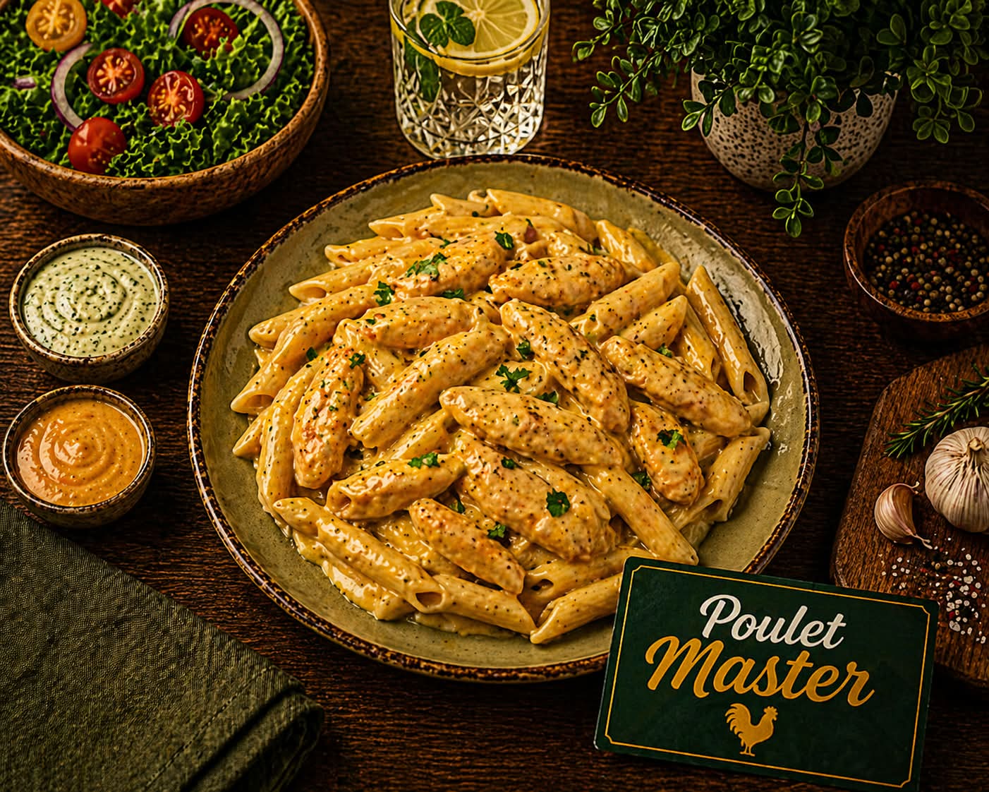 Pâtes au Poulet
