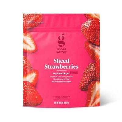 Good & Gather Sliced Strawberries