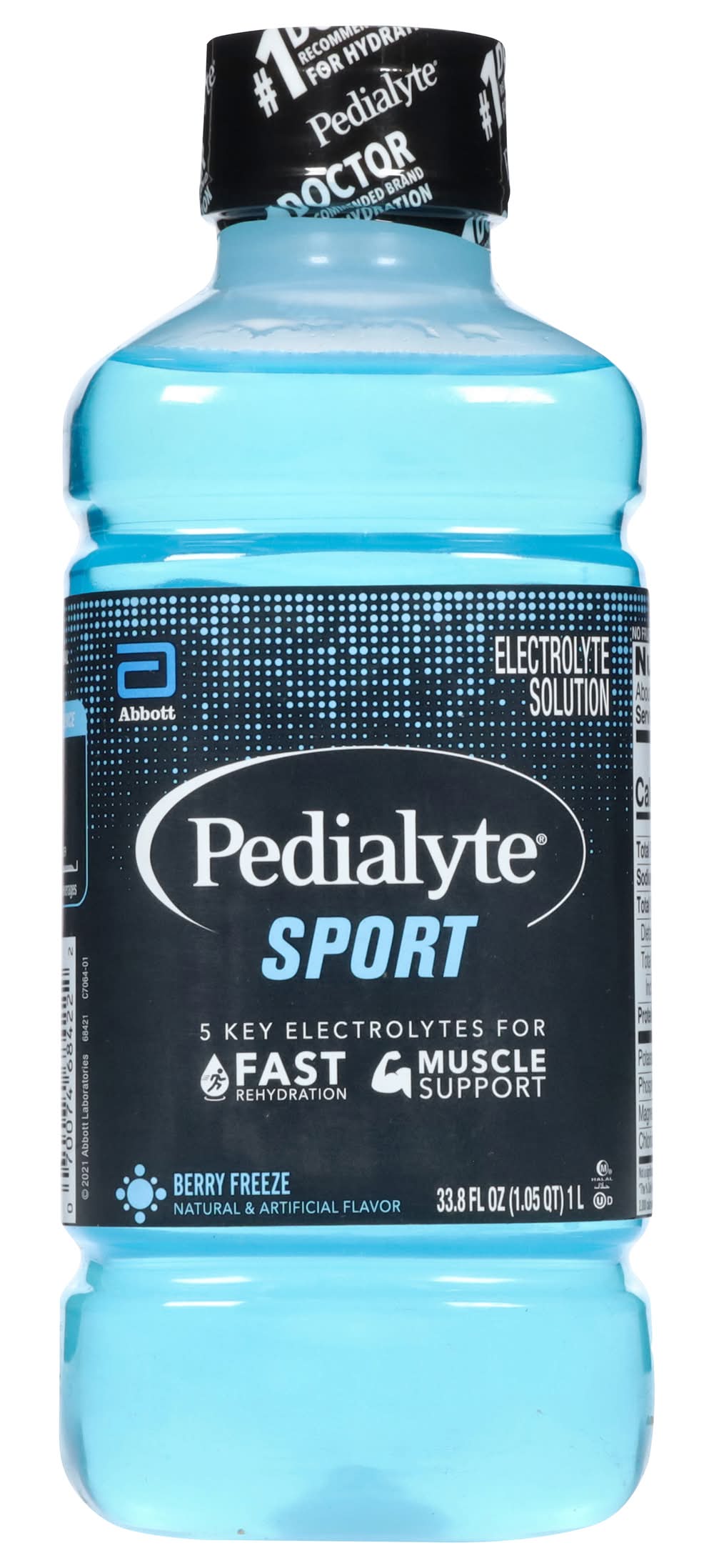 Pedialyte Sport Electrolyte Drink, Berry Freeze (33.8 fl oz)