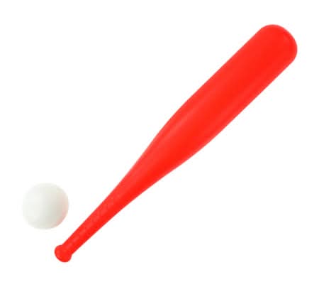 Flare Bat & Ball Set Red