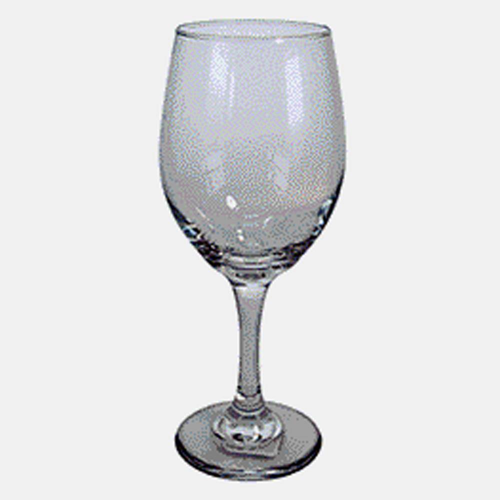 Pear shape White Wine Glass