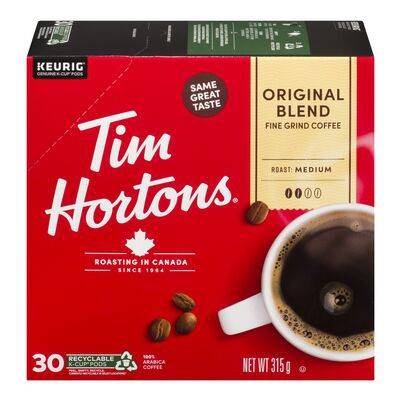 Tim Hortons Original K-Cup Coffee Pods (315 g)