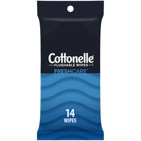 Cottonelle flushable moist wipes (1par pq) - cottonelle flushable wipes (14 pk)