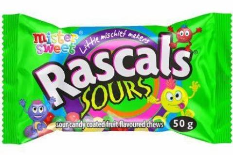 Rascals 50g Sour