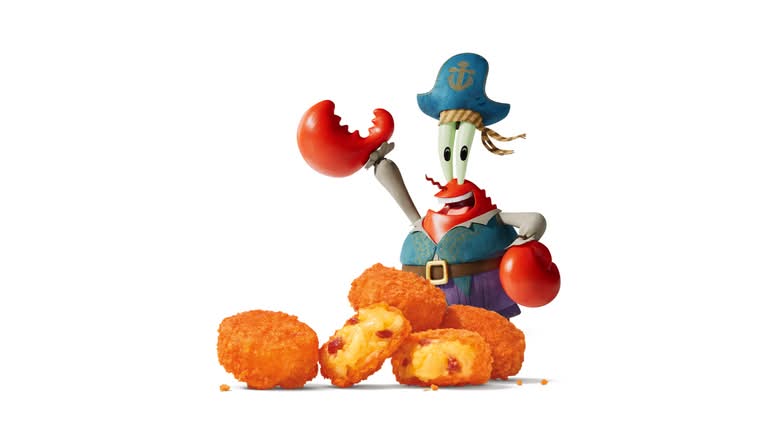 Mr. Krabs’ Cheesy Bacon Tots