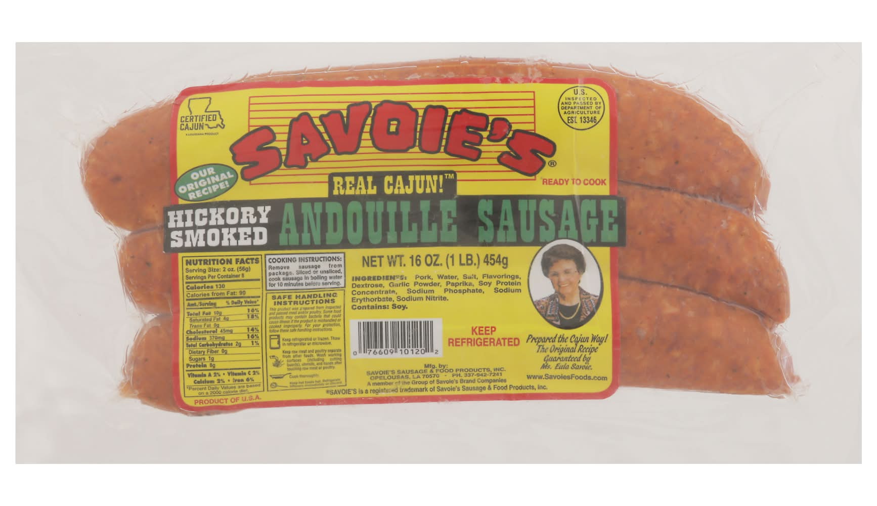 Savoie's Savoie Smoked Andouille (16 oz)