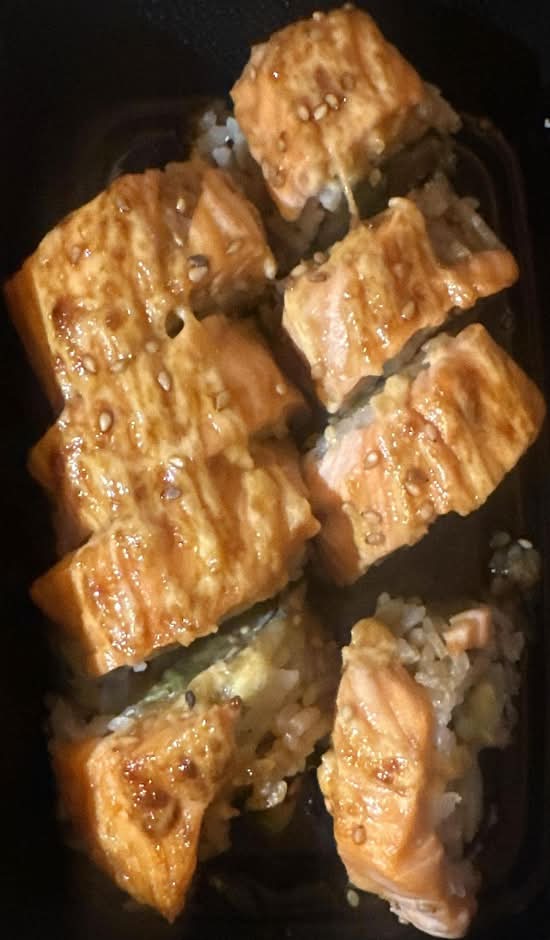 Baked Salmon Roll