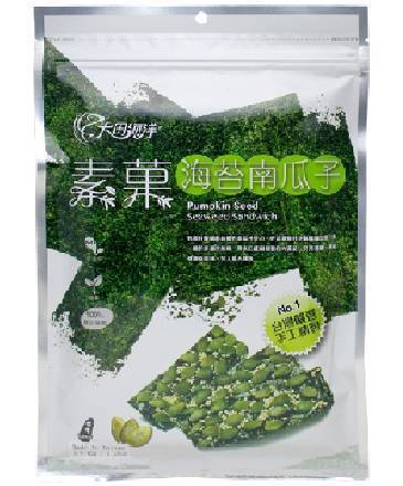 鶴壽庭 素果海苔南瓜酥 40G(乾貨)^301371882
