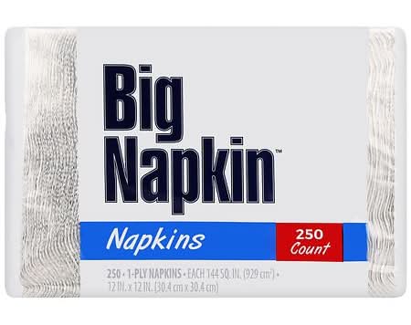 Big Napkin 1-Ply Napkins - 250.0 ea