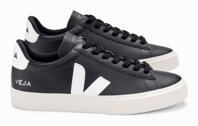 Veja · Zapatilla urbana diseño campo cuero mujer - 'N 39 - Negro