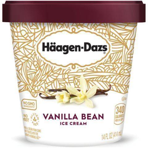 Haagen Dazs Vanilla Bean 14oz