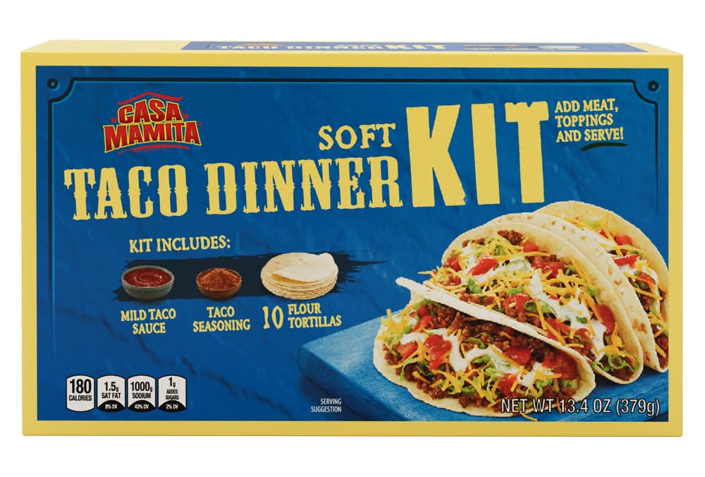 Casa Mamita Soft Taco Dinner Kit (13.4 oz)