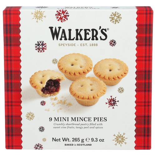 Walkers Mini Mince Pies 9 Count