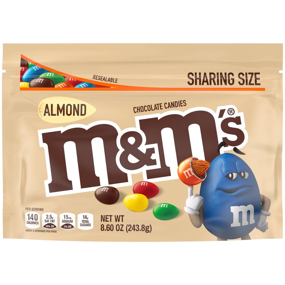 M&M's Almond Chocolate Candies Sharing Size (8.6 oz)