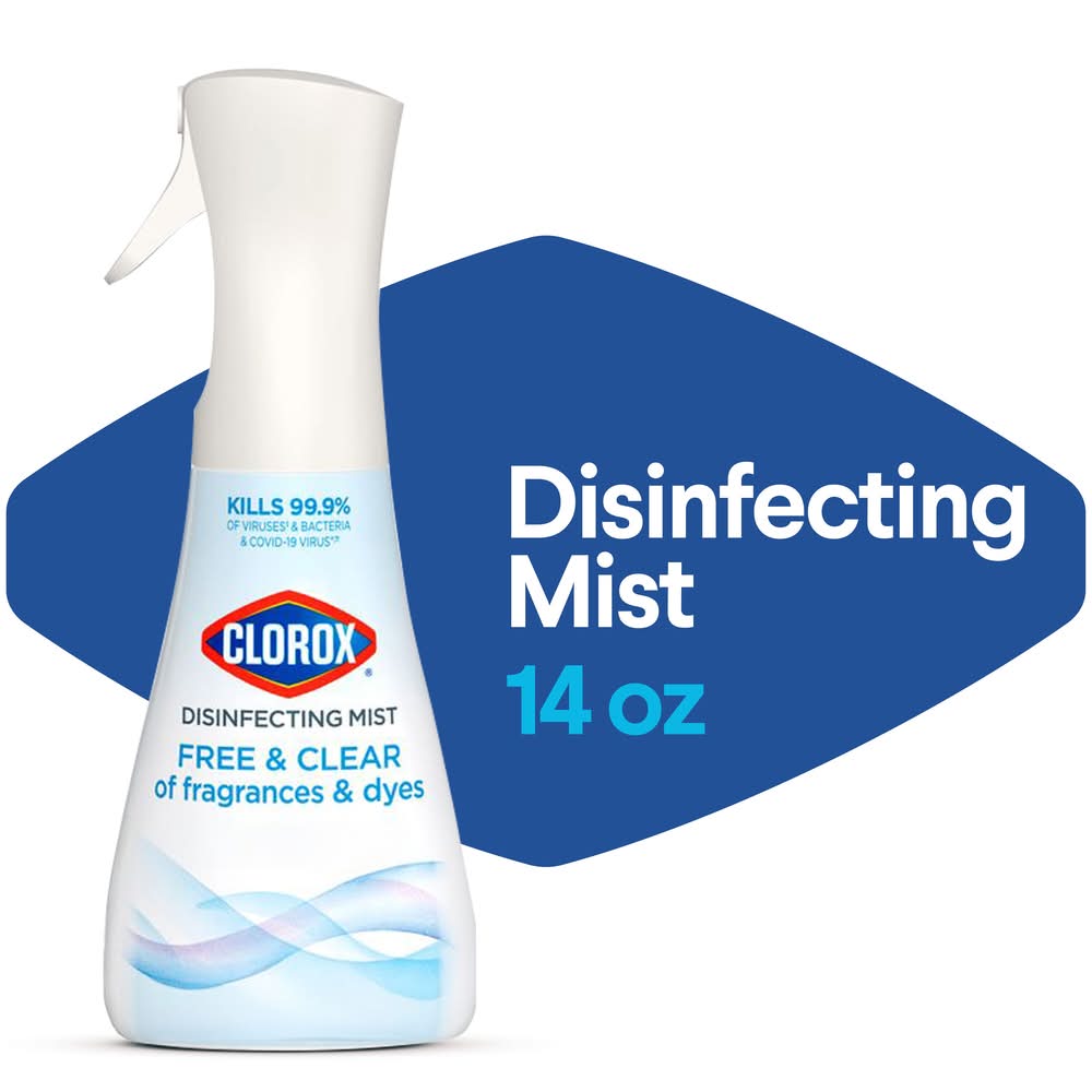 Clorox Free Clear -fl oz Fragrance Free Disinfectant Mist All-Purpose Cleaner
