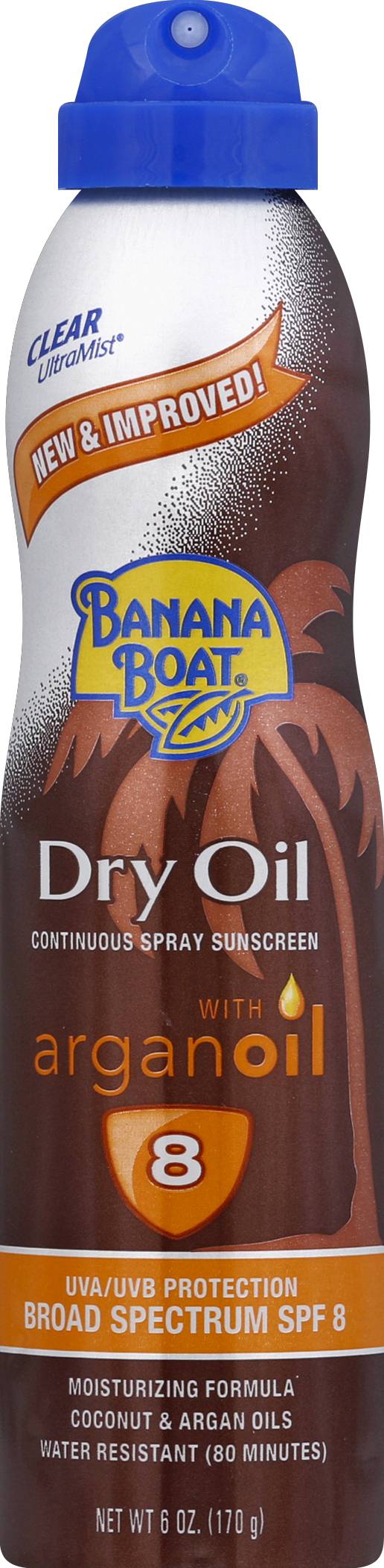Banana Boat Tanning Dry Oil With Coconut