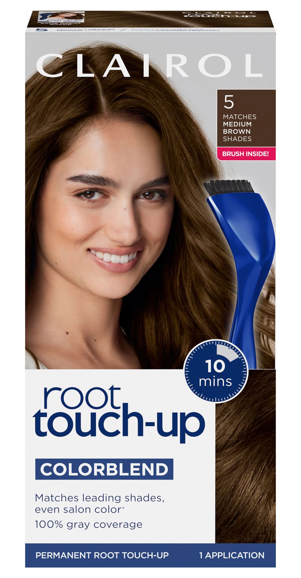Nice'n Easy Clairol Medium Brown 5 Root Touch-Up Hair Color (8 oz)