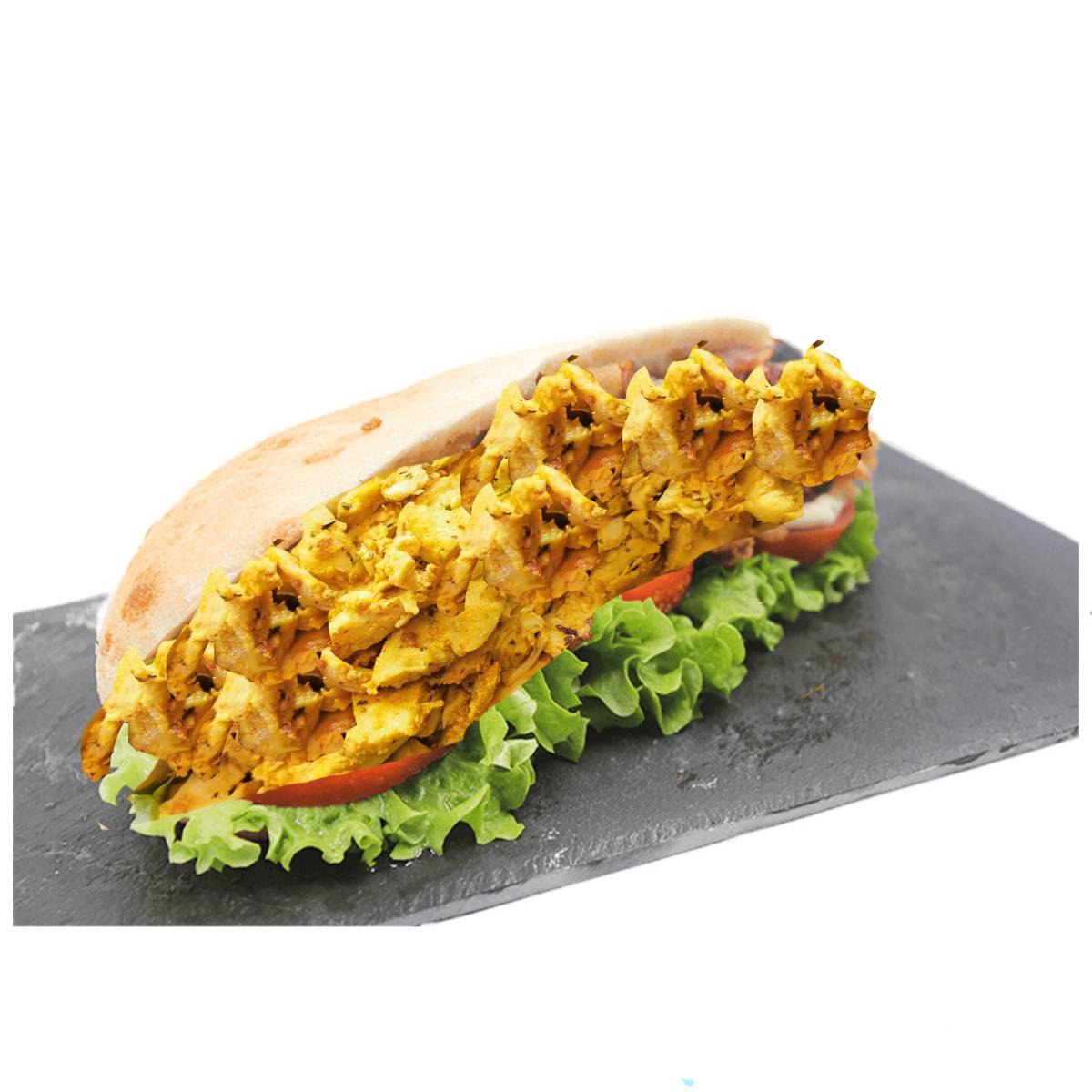 Pain classique chicken curry