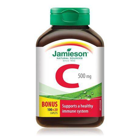 Jamieson Vitamin C Caplets 500 mg (130 g)