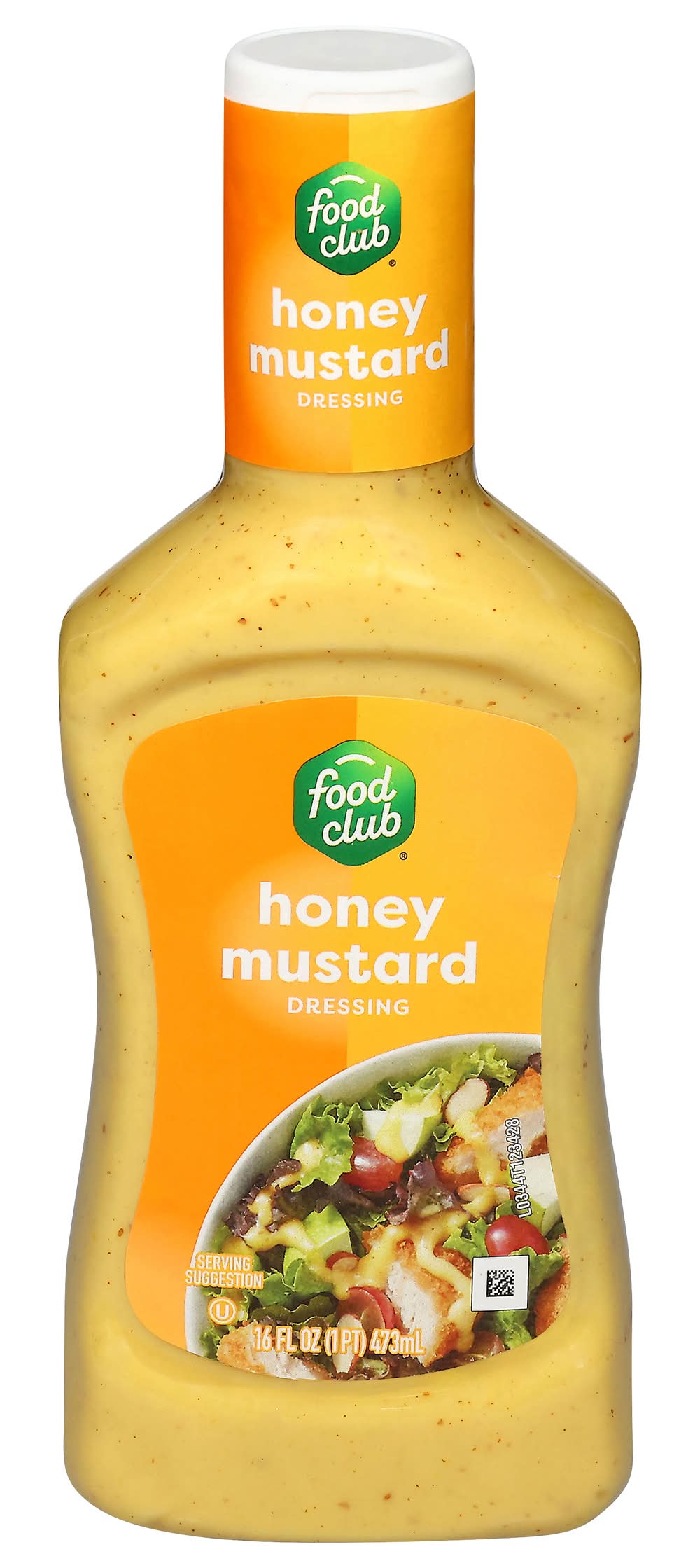 Food Club Mustard Dressing, Honey (16 fl oz)