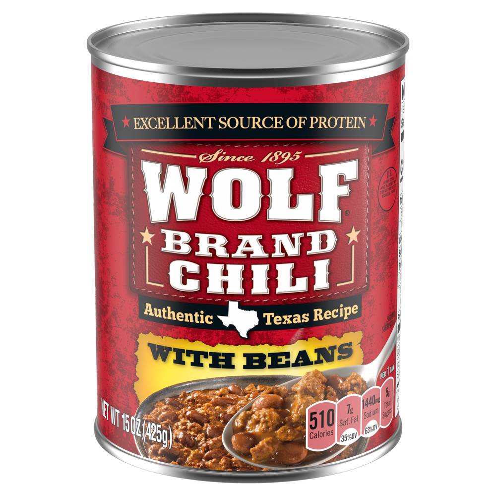 Wolf Brand Chili With Beans (15 oz)