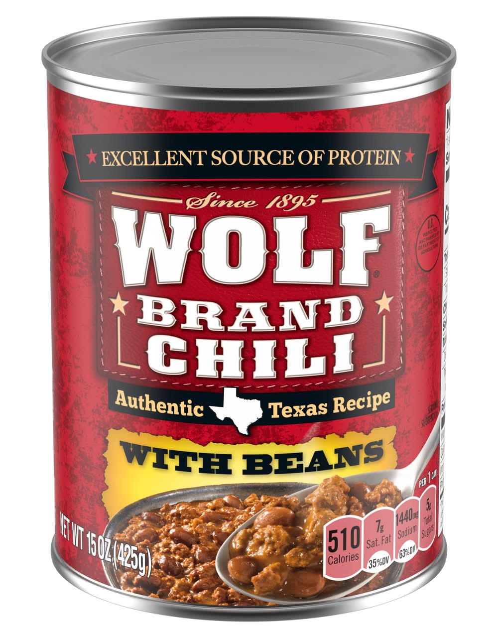 Wolf Brand Chili With Beans (15 oz)