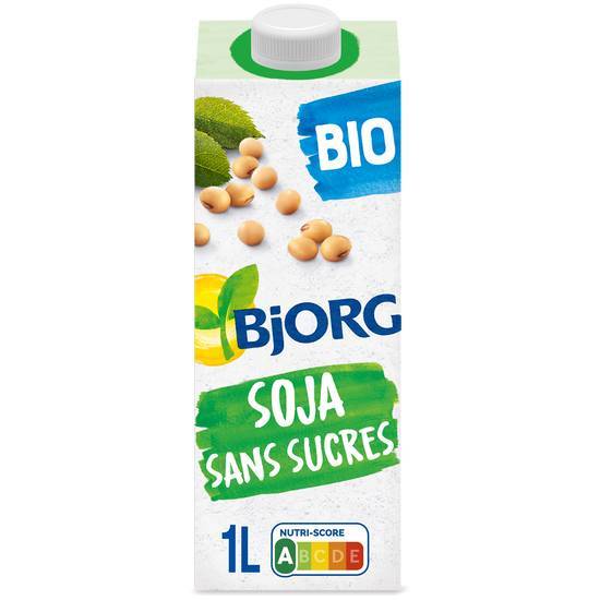 Bjorg - Boisson végétale soja nature bio sans sucres  (1 L)