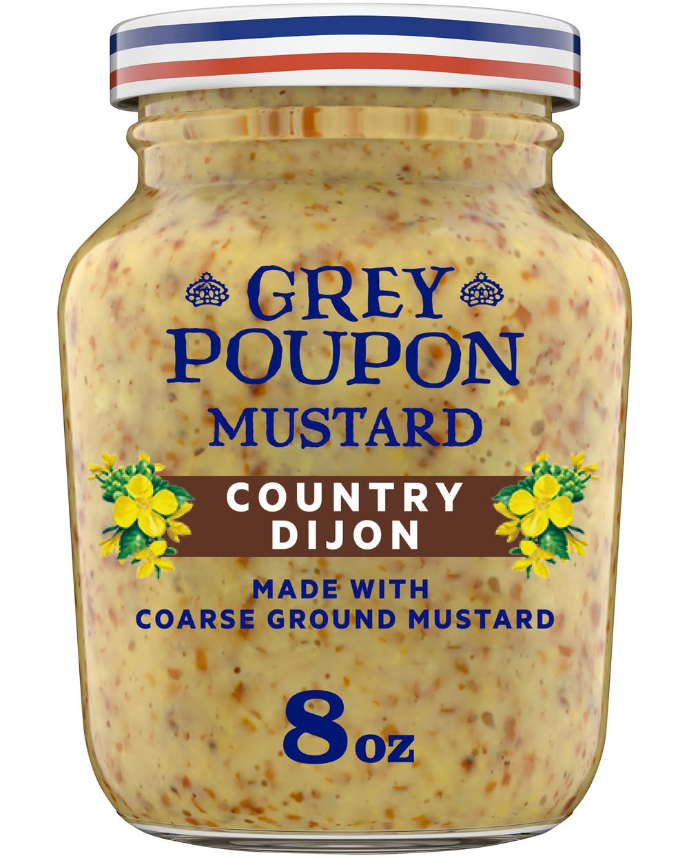 Grey Poupon Country Dijon, Mustard (8 oz)