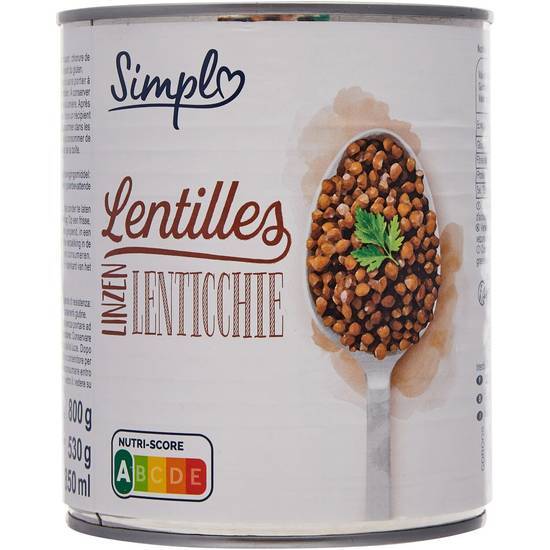 Simpl - Lentilles