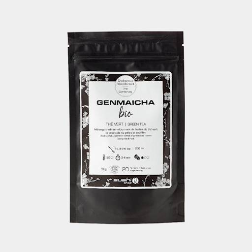 Sac thé vert biologique Genmaicha  / Bio Genmaicha Green Tea Bag