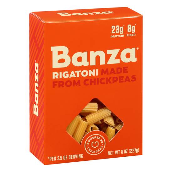 Banza Rigatoni Made From Chickpeas