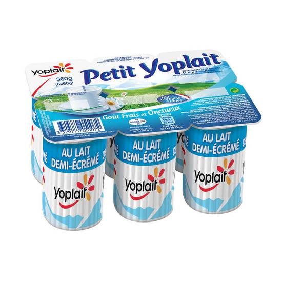 Yaourt  Petit Yoplait - Petit suisse - Nature - 6 pots