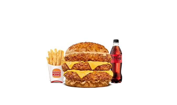 Menú Stacker Original Triple Pollo