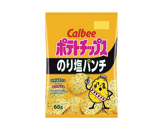 【菓子】カルビー ポテトチップスのり塩パンチ 60g