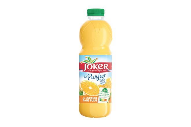 Joker Le Pur Jus Orange Sans Pulpe 1.5L