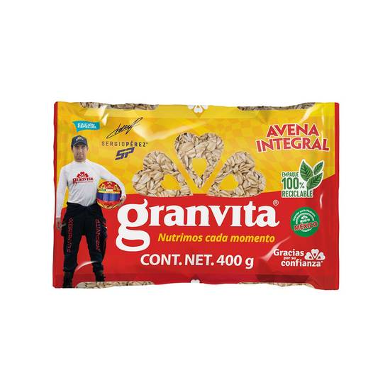 Granvita avena oats tradicional (bolsa 400 g)