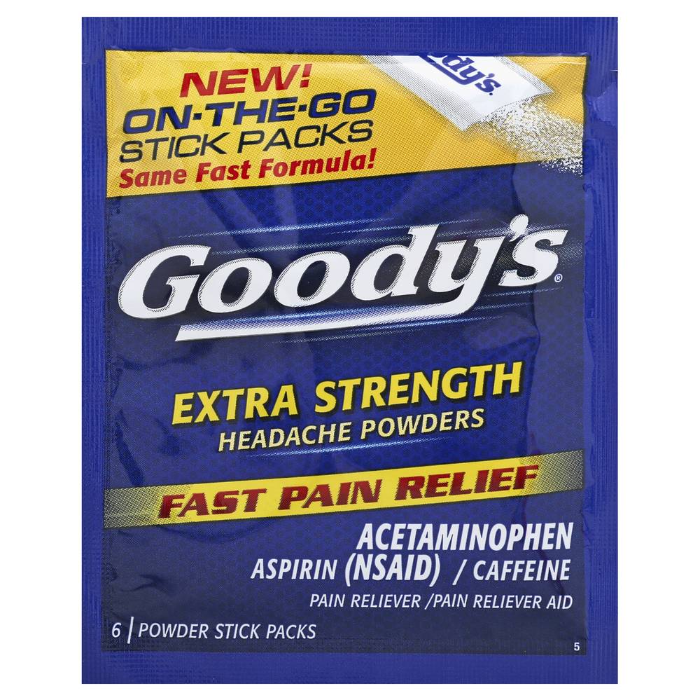 Goody's Extra Strength Headache Powders Fast Pain Relief (0.48 oz)